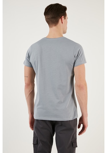 Buratti Erkek T Shirt 541rework Açık Gri Açık Gri