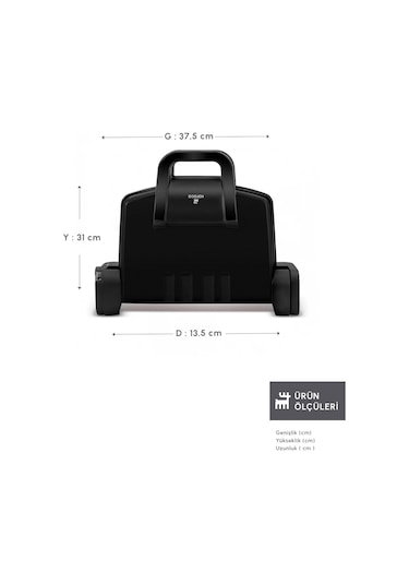 Karaca Future Essential 1800 W Tost Makinesi