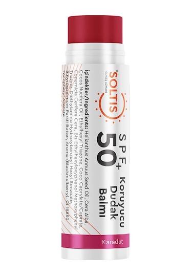 Soltis Renkli Dudak Nemlendiricisi Spf50+ 5 Ml - Karadut