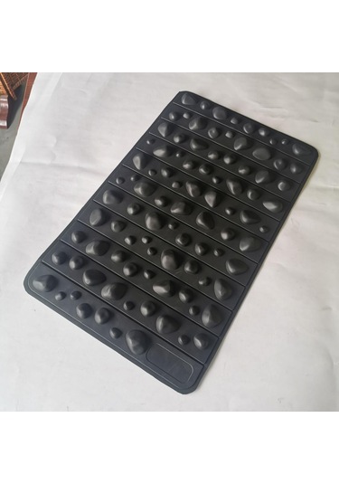 Suntek Ev Rahatlatıcı Için Ayak Masaj Mat Taşınabilir Esnek Siyah