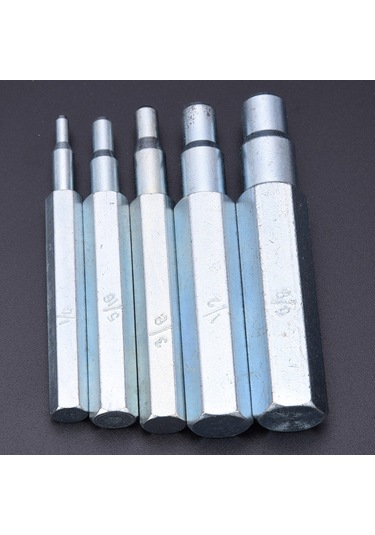 Samdoo Ct-193 Modeli 5 Parça Pres Takımı - Çelik Alaşımdan Yapılmış, Bakır-alüminyum Borular İçin Uygun, 6.35-15.88 Mm Aralığında Presleme Fonksiyonu