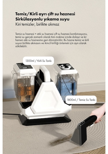 Whirtz Koltuk Ve Halı Yıkama Makinesi