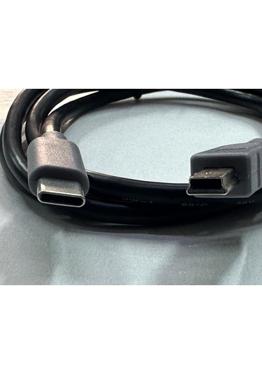 Mini Usb Type-c Kablo 1 Metre 5 Pin Mini Usb Typec Kablo