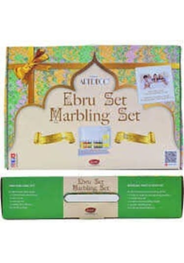 Artdeco Ebru Başlangıç Seti A4 Tekneli 8x30 Ml