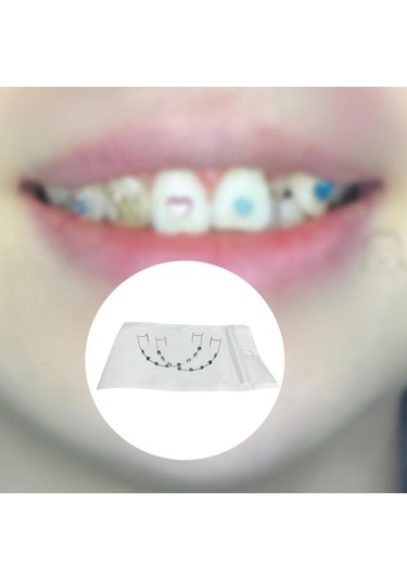 Suntek Arkadaşlar Için Geçici Diş Dekorasyonu Metal Braket