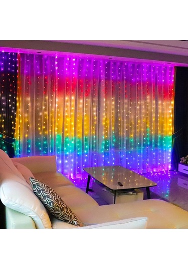 Çok Renkli Usb Festoon Dize Işık Peri Çelenk Perde Işık Noel Işık Yılbaşı Dekoru Ev Tatil Dekoratif Yeni Yıl Lambası 3m 2m Çok Renkli