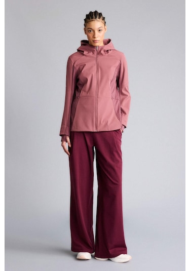 Defacto Su İtici Slım Fıt Kapüşonlu Fermuarlı Softshell Mont G0237ax26spbr252 Bordo-br252 Defacto Su İtici Slım Fıt Kapüşonlu Fermuarlı Softshell Mont G0237ax26spbr252 Bordo-br252