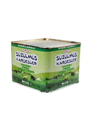 Süzülmüş Kardeşler Paçal Peynir Teneke 3 KG