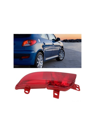 Moveevo Peugeot 206+ 2009-2012 Sağ Arka Sis Farı - 6350ha Oe Numara - Abs Malzeme - Yağmurlu/karlı Hava Görünürlüğü Artırıcı