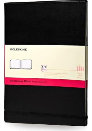 Moleskine Art Suluboya Albümü A4 Siyah