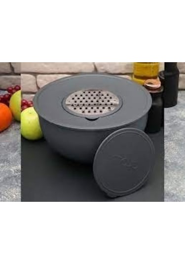 Arow Chopper Akıllı Karıştırma & Saklama Kabı Gri Tr-3633