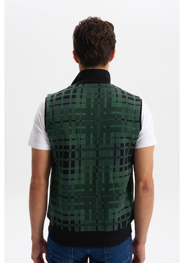 Arma Erkek Slim Fit Örme Desenli 3 İplik Şardonlu Dik Yaka Yelek %70 Pamuk %30 Polyester Y6sso9490 Yeşil Arma Erkek Slim Fit Örme Desenli 3 İplik Şardonlu Dik Yaka Yelek %70 Pamuk %30 Polyester Y6sso9490 Yeşil
