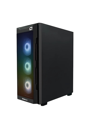 Quantum Gaming Snapfire Dark Gray 650w Power 4 Fanlı Mesh Bilgisayar Kasası