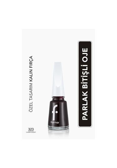 Flormar Nail Enamel Parlak Bitişli Oje 323