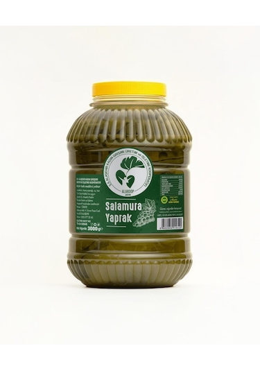 Alaşehir Kadın Kooperatifi Salamura Yaprak 3 KG