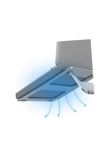 Dizüstü Bilgisayar Stand Defter Soğutma Rafı Katlanabilir Dikey Dizüstü Bilgisayar Tutucu Isı Disipati