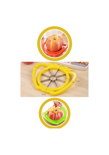 Yayke Pratik Elma,armut,portakal,limon Dilimleme,doğrama Aparatı Karışık