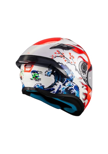 Mt Helmets Targo S Yamanakaa5 Kapalı Kask Çok Renkli