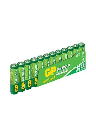 GP Greencell 15G-VS12 R6P AA Kalem Pil 12'li