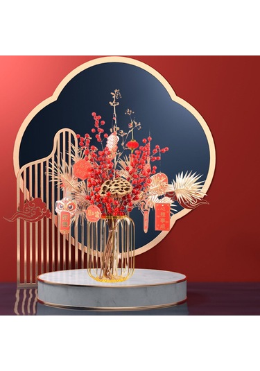 Suntek Oturma Odası Tatil Dekorasyonu Için Çiçek Sepeti 60cm