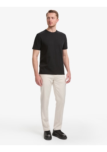 Pierre Cardin Erkek Siyah Tişört Basic 50325299-vr046