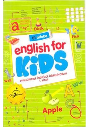 English For Kids - 5 Kitap Takım- Çocuk Gezegeni