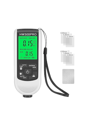 Trendooze Profesyonel Otomotiv Ölçer Kaplama Kalınlığı İçin Ekran Dijital Beyazı Vz