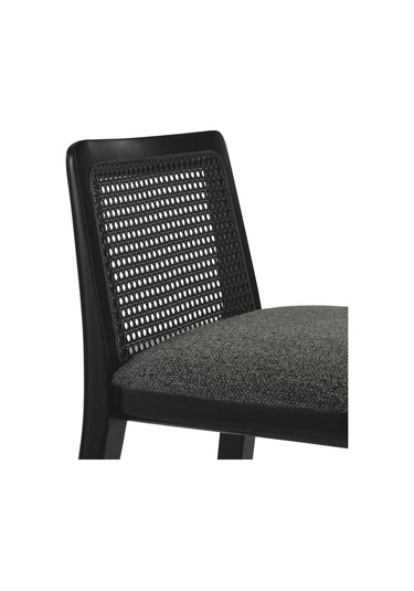 Martha Hazeranlı Bar Sandalyesi Siyah