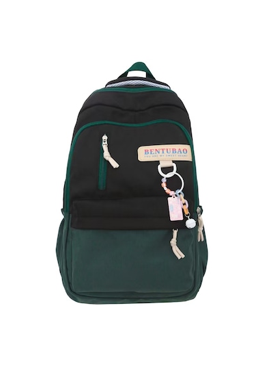 Xinxin Büyük Kapasiteli Gündelik Basit Siyah Sırt Çantası