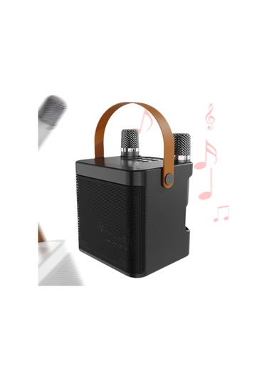 Suntek Taşınabilir Hoparlör Çok İşlevli Kolay Siyah