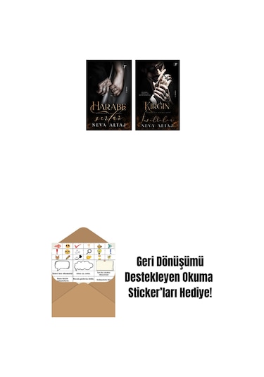 Harabe Sırlar + Kırgın Fısıltılar + Okuma Sticker'ları