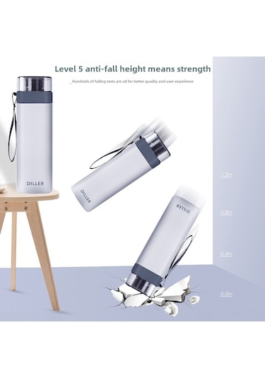 Mufunye Sağlıklı Yaşam İçin Dayanıklı Pc Materyal, Spor Ve Üniversite Kullanıma Uygun 550ml Yeşil Taşınabilir Su Bardağı Yeşil