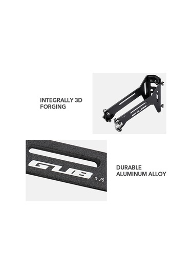 Gub Bisiklet Çift Su Şişesi Kafesi Su Şişesi Kafes Adaptörü Siyah