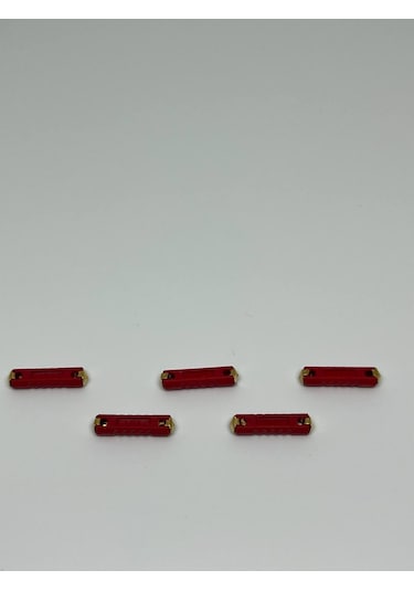 5 Adet 16 Amper Kırmızı Taş Sigorta 16a