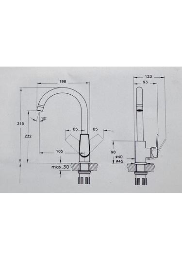 Eczacıbaşı Punto+ 301 Eviye Bataryası A43748 Krom