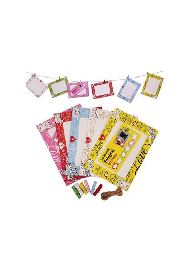 Larimar İpli Mandallı Albüm - 9043111181221lmr