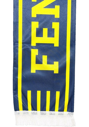 Fenerbahçe Lisanslı Since 1907 Fenerbahçe Şal Atkı Kanarya Baskılı Ahşap Kutulu Sarı - Lacivert