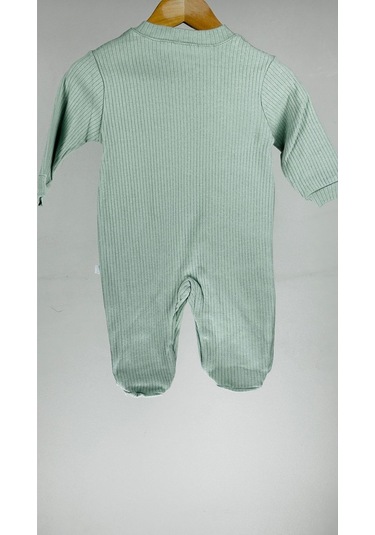 Sevimli Kedicik Patikli %100 Pamuklu Kız Bebek Tulum 001