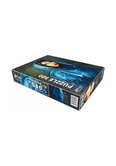 Star Puzzle 500 Parça Mavi Zambak Puzzle