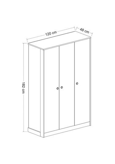 Life Gardırop Beyaz