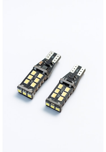 T15 Led Ampul 15 Ledli Canbuslı Ultra Parlak Beyaz