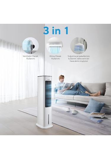 Kumtel Sulu Portatif Soğutucu Air Cooler Hac-02