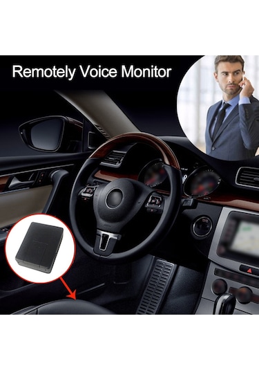 Fosenze Ses Kontrollü Akıllı Alarm Cihazı - Çift Mikrofonlu 10m Mesafe, Ses Tetiklemeli Ev/çocuk Bakıcısı, Gsm İzleme, Dahili Pil