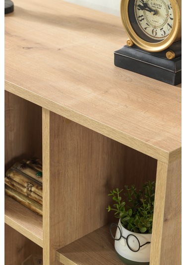 4110 Şile Metal Ayaklı Metal Kulplu 100 Cm Konsol - Tv Ünitesi - Yemek Odası Yunus - Safir Yunus - Safir