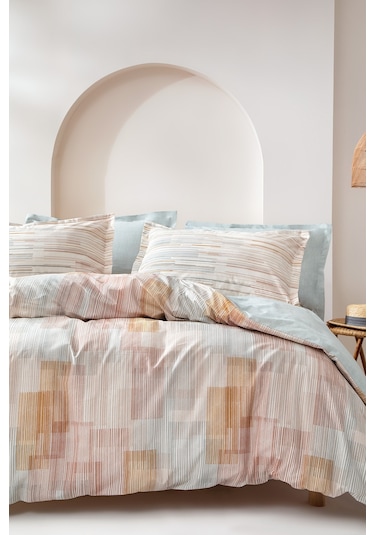 Yataş Beddinng Dales Çift Kişilik Ranforce Nevresim Takımı Adaçayı