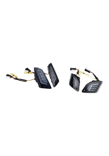 Vespa Gts-gtv Sinyal Takımı Füme Cam 2014-2022 / Zelıonı