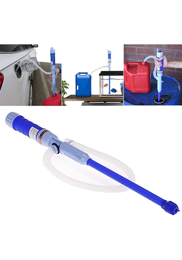 Konesam El Tipi Elektrikli Akışkan Transferi Pompa - Benzin, Su, Yağ Taşıma - 10-11 Quart/değişim Dakikada - Garaj, Ev, Bahçe Kullanıma Uygun