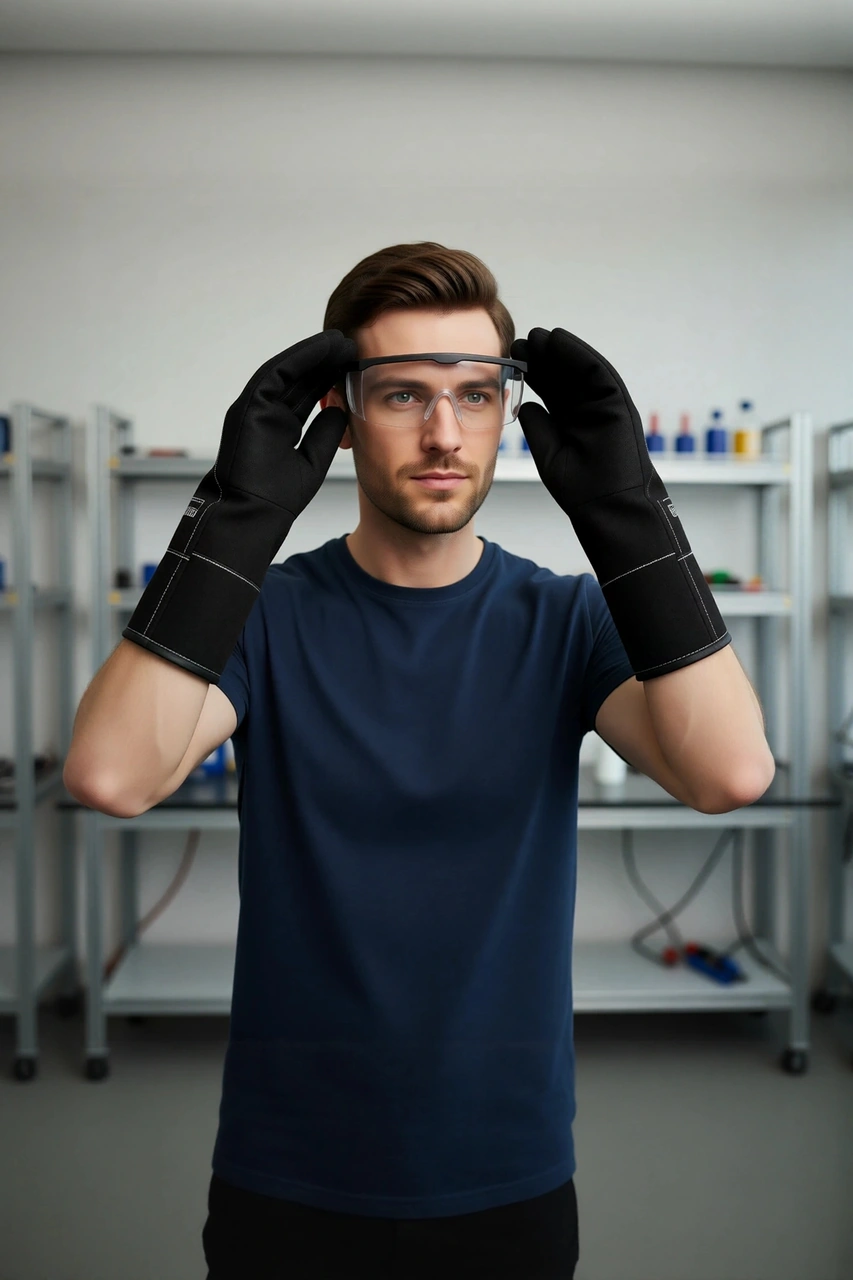 Koruyucu Gözlük Şeffaf Antifog İş Güvenliği 400 En 166 Viola Valente Classic Kaplamalı