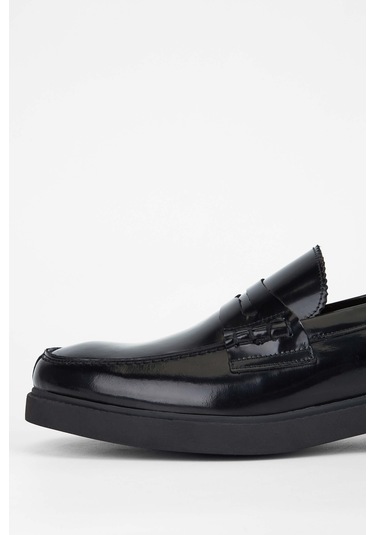 Tamer Tanca Erkek Hakiki Deri Siyah Açma Makosen Ayakkabı 01 2222 Erk Ayk Sk23/24 Siyah