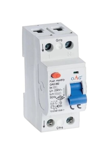 OAG 2X32 A 30 Ma KAÇAK AKIM RÖLESİ